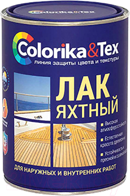 Лак яхтный Colorika & Tex Матовый - фото