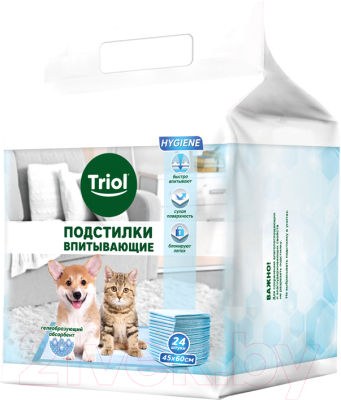Одноразовая пеленка для животных Triol DP09 / 30551004 - фото