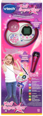 Музыкальная игрушка Vtech KidiSuper Star / 80-178526