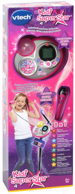 Музыкальная игрушка Vtech KidiSuper Star / 80-178526