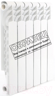 Радиатор алюминиевый АТМ thermo Moderno 500/80 (4 секции) - фото