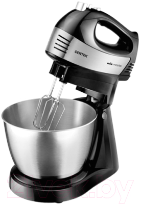 Миксер стационарный Centek CT-1124 (черный/сталь)