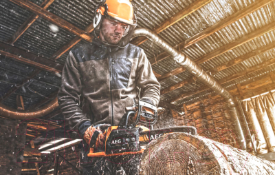 Пила цепная аккумуляторная AEG Powertools ACS18B30 / 4935471337 (без батареи)