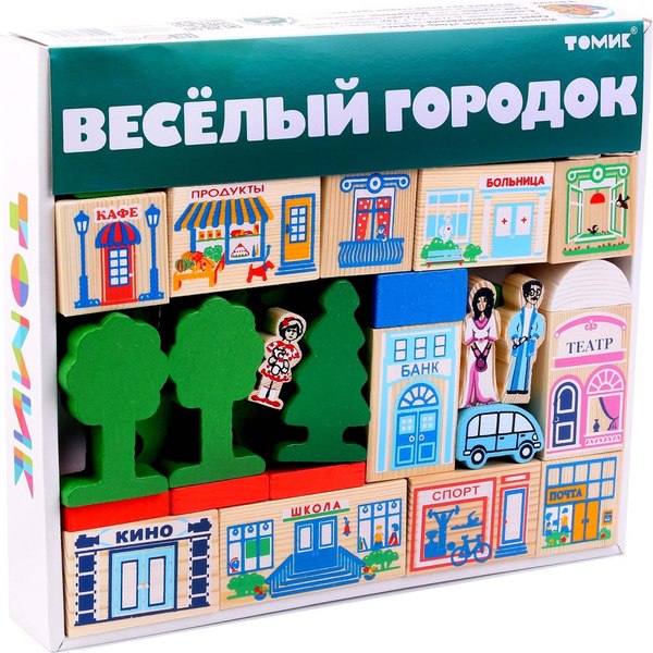 Конструктор Томик Веселый городок / 789452