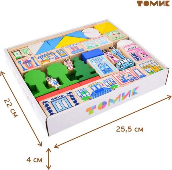 Конструктор Томик Веселый городок / 789452