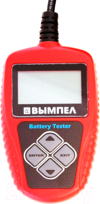 Тестер аккумуляторной батареи Вымпел ВА101 / 3126
