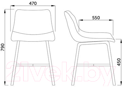 Стул AksHome Arizona