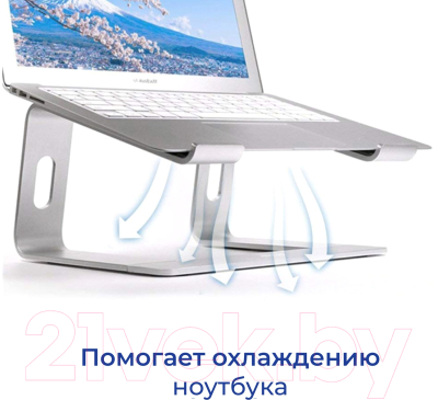 Подставка для ноутбука Evolution LS103 (серебристый)