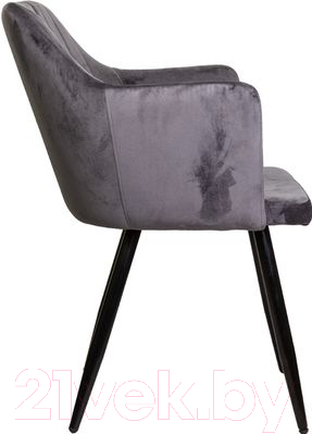 Стул Седия Brit (серый велюр HLR-21/черный)