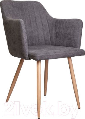 Стул Седия Brit (темно-серая ткань 1701-30/дуб) - фото