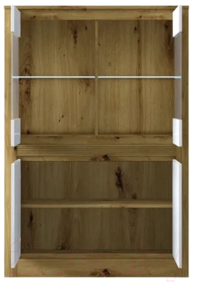 Шкаф с витриной Anrex Riche 2V2D