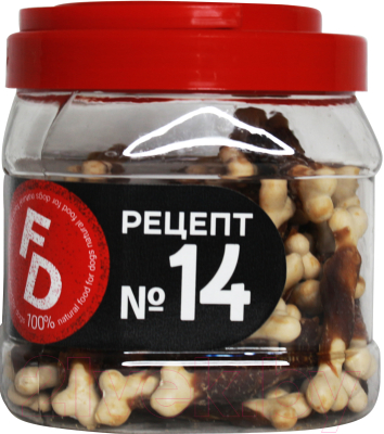 Лакомство для собак For Dogs Мясо утки на кальциевой косточке / TUZ502 - фото