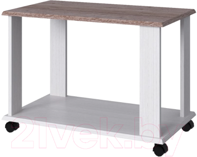 Журнальный столик Anrex Olivia L (вудлайн кремовый) - фото