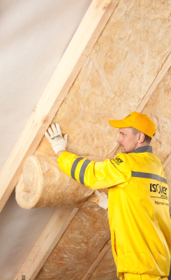 Мат теплоизоляционный Isover Мастер-Стандарт-Твин 50х1220х8250/E/К S 20