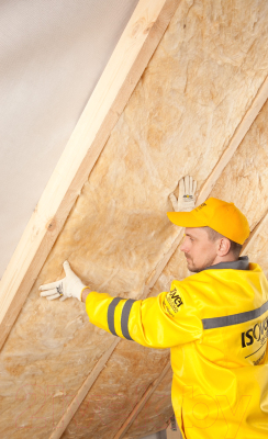 Мат теплоизоляционный Isover Мастер-Стандарт-Твин 50х1220х8250/E/К S 20