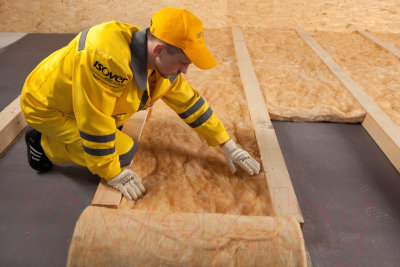 Мат теплоизоляционный Isover Мастер-Стандарт-Твин 50х1220х8250/E/К S 20