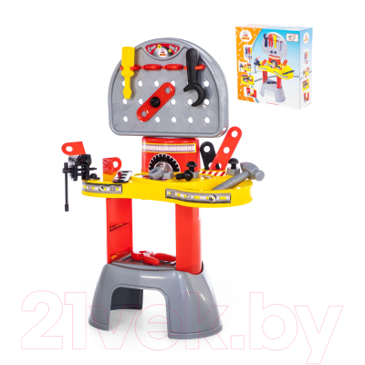 Верстак-стол игрушечный Полесье Механик-макси 2 / 43238