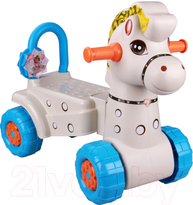 Каталка детская Альтернатива Лошадка / М3895 - фото