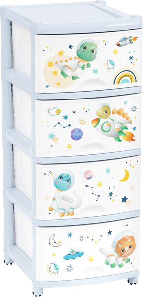Комод пластиковый Альтернатива Для мальчиков / М1243 - фото