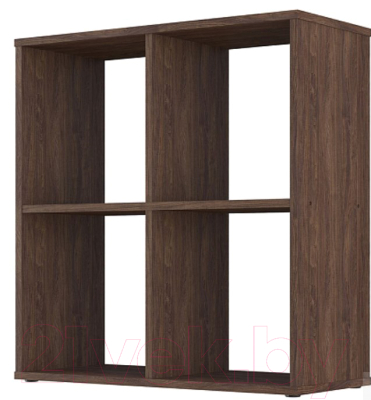 Стеллаж Polini Kids Home Smart Кубический 4 секции (винтаж) - фото