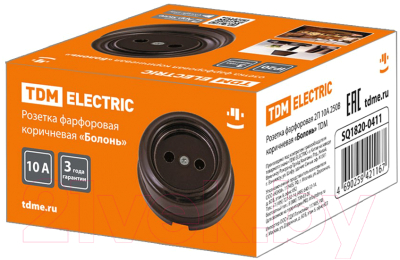 Розетка TDM Болонь SQ1820-0411