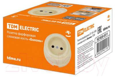 Розетка TDM Болонь SQ1820-0311