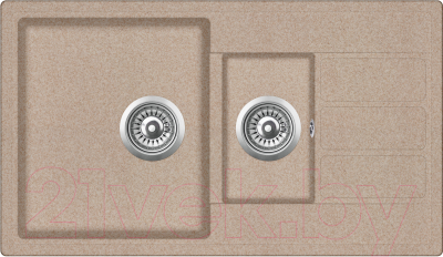 Мойка кухонная ZORG Eco 4 (бежевый) - фото