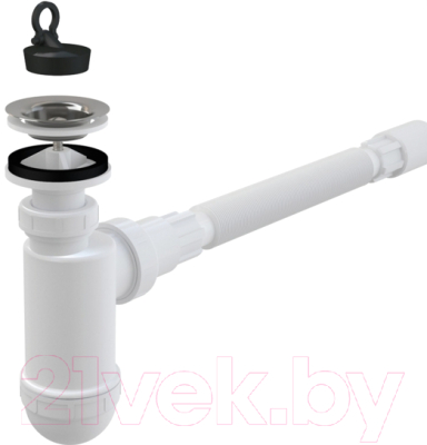 Сифон Alcadrain A41+A710 - фото