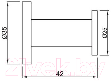 Крючок для ванной Jaquar ACN-CHR-1191N