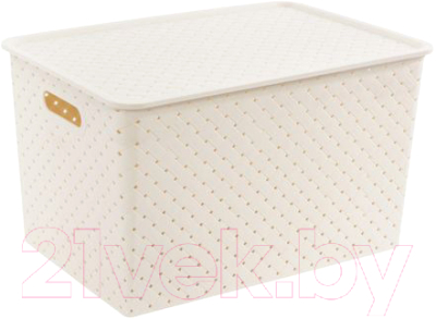 Корзина Violet Береста / 523126 (14л, слоновая кость) - фото