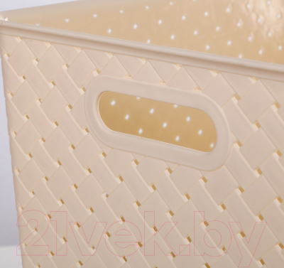 Корзина Violet Береста / 523126 (14л, слоновая кость)