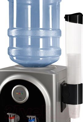 Держатель стаканов для кулера Ecotronic Черный