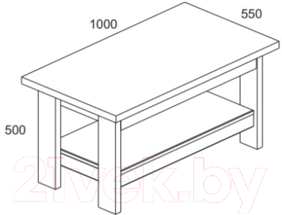 Журнальный столик Anrex Jagger