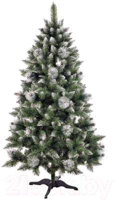 Ель искусственная Бифорес Люкс серебро / ЛЮС 190 - фото