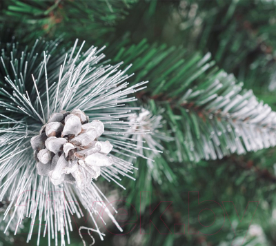 Ель искусственная Бифорес Люкс серебро / ЛЮС 190