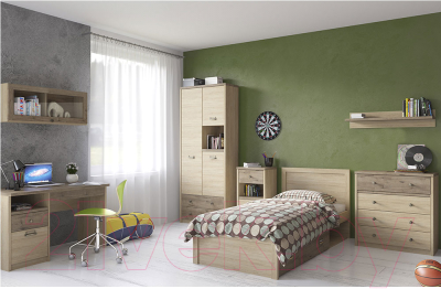 Односпальная кровать Anrex Diesel 90/D2