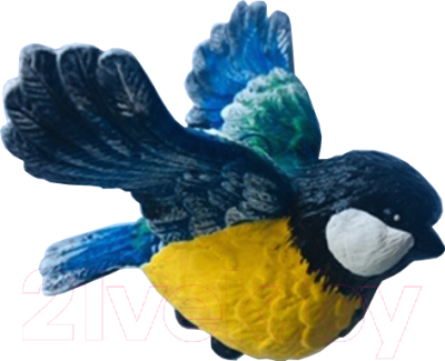 Елочная игрушка Грай Синица в полете ЕГ-33 - фото