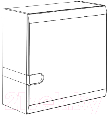 Шкаф навесной Anrex Linate 1D/Typ 65