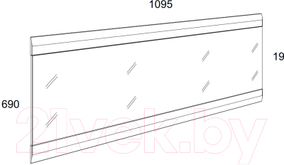 Зеркало Anrex Linate Typ 122