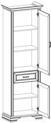 Шкаф Anrex Monako 2D1S