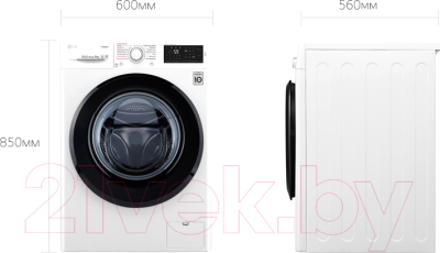 Стиральная машина LG Steam F4M5VS6W