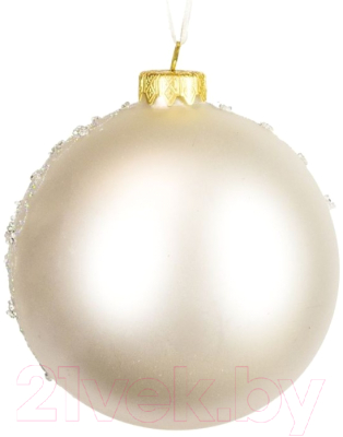 Шар новогодний Грай Прожектор серебро Ф-52