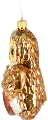 Елочная игрушка Грай Сова с виолончелью Ф-63