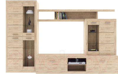 Стенка Anrex Oskar (дуб санремо) - фото