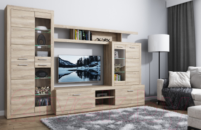 Стенка Anrex Oskar (дуб санремо)