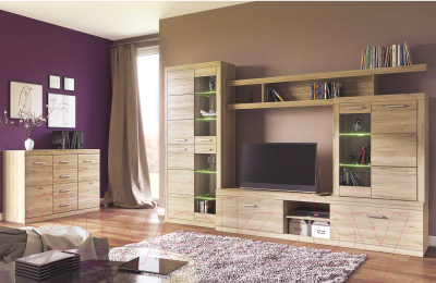 Полка Anrex Oskar 2NB (дуб санремо)