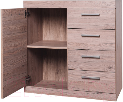 Тумба Anrex Oskar 1D4S (дуб санремо)