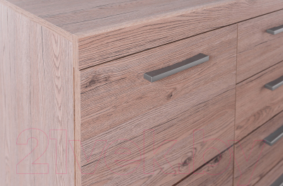 Тумба Anrex Oskar 1D4S (дуб санремо)