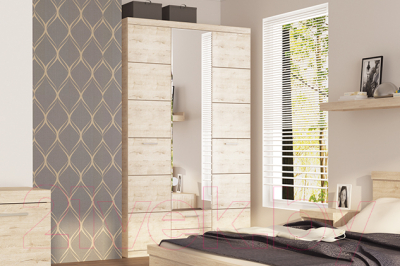 Шкаф Anrex Oskar 3D2S Z (дуб санремо)