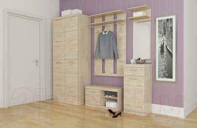 Зеркало Anrex Oskar 1N (дуб санремо)